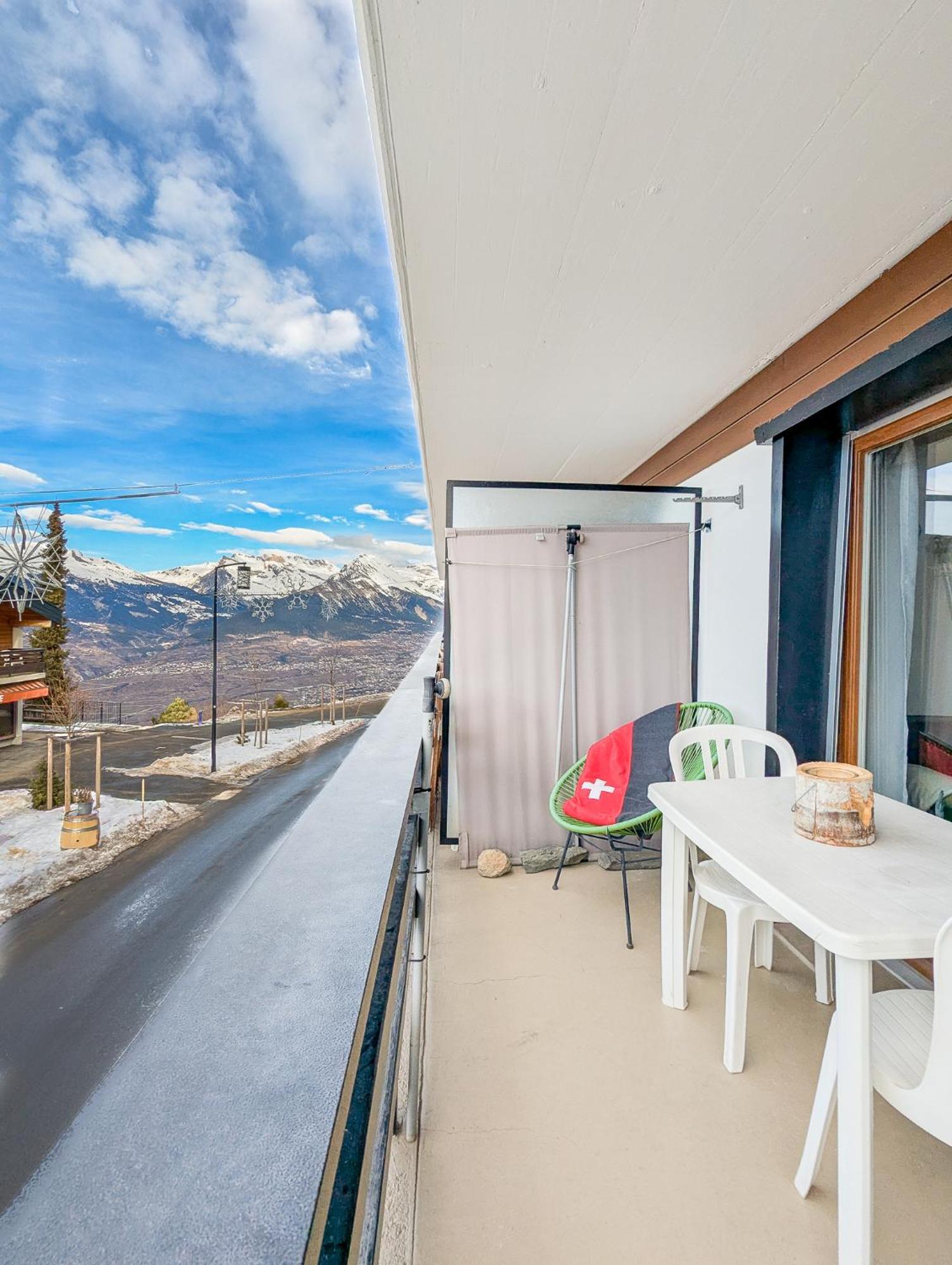 Center Of Veysonnaz With A View ! Διαμέρισμα Εξωτερικό φωτογραφία
